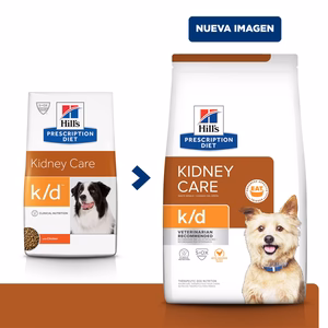 Hill's Prescription Diet k/d Kidney Care (Cuidado de los riñones) con pollo seco comida para perro