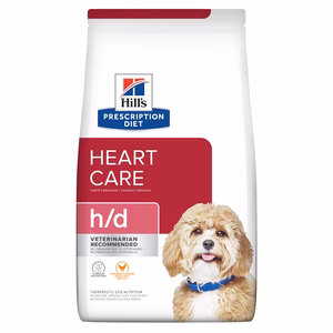Hill's Prescription Diet h/d Cuidado del Corazón Alimento seco para Perros con Sabor a Pollo