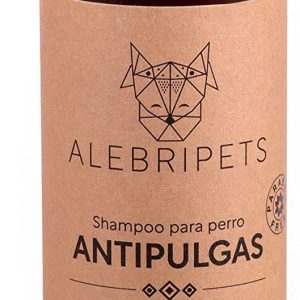 Shampoo para Perro Anti-Pulgas con Aceite de Neem Libre de Sulfatos y Parabenos