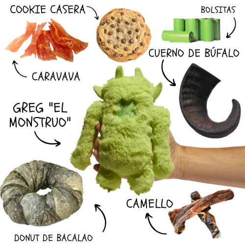 Cajita Snack PerriCocodrilos: Sorpresas Mensuales para Peludos Felices - Imagen 2