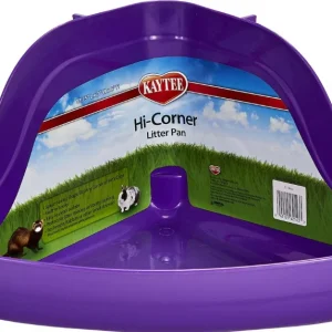 Kaytee Arenero de Plástico Hi-Corner Para Animales Pequeños (Variedad de Colores)
