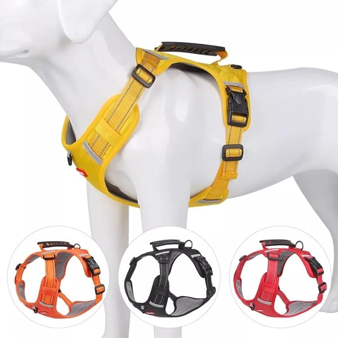 Pechera Arnés De Seguridad para Perro Chico Mediano Y Grande / pechera para mascotas - Imagen 5