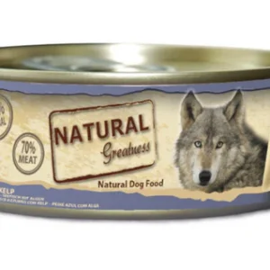 Natural Greatness Pescado de Mar con alga Kelp lata 156gr para perros