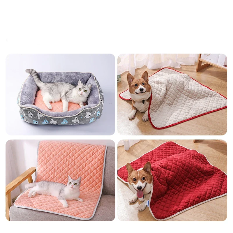 Alfombra-cama transpirable y lavable para perros en diferentes tamaños - Imagen 4