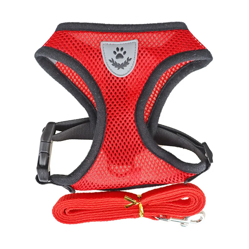 Arnés Reflectante Ajustable para Gatos y Perros con Cuerda de Tracción - Seguridad y Comodidad - Imagen 8