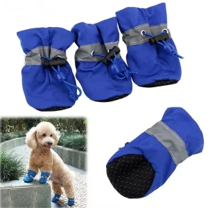 Puntadas de Tela para Cachorros - Paquete de 4 Piezas, Transpirable y Ligero