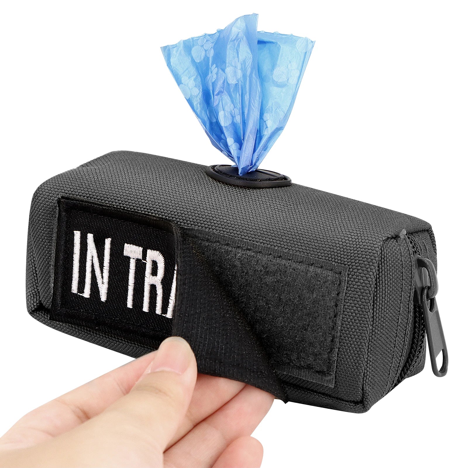 Dispensador de bolsas para excrementos de perro con clip y gran capacidad - Imagen 3