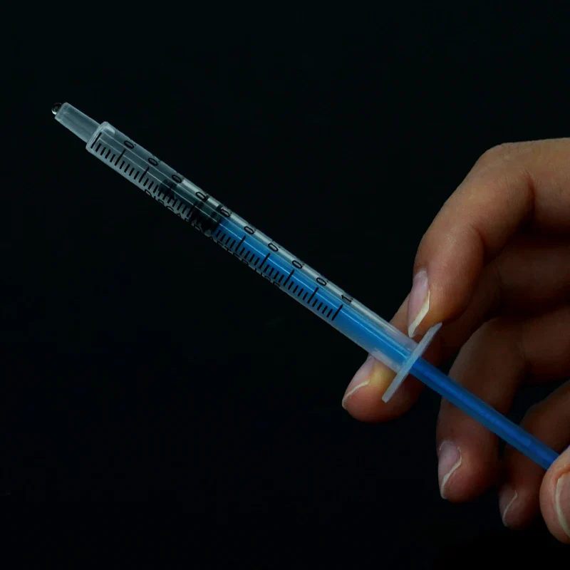 Jeringas desechables de plástico de 1ML para alimentación y cuidado de animales de granja - Imagen 3