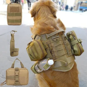 Set de 2 bolsitas tácticas MOLLE para uso en exteriores y aventuras
