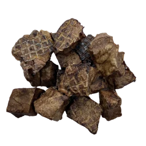 Dados de Pulmón de vacuno - Snack natural
