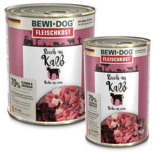 BEWI DOG LATA RICO EN TERNERA (KALB)