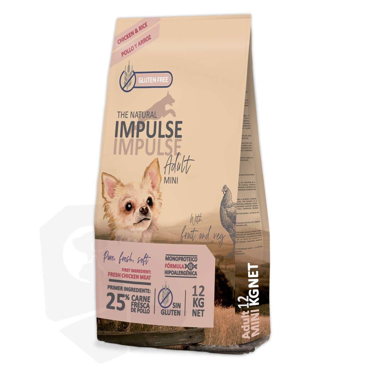 The Natural Impulse Dog Adult Mini Chicken