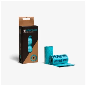 Zee.dog pack 4 rollos de bolsas para desechos Poop Bag de perro